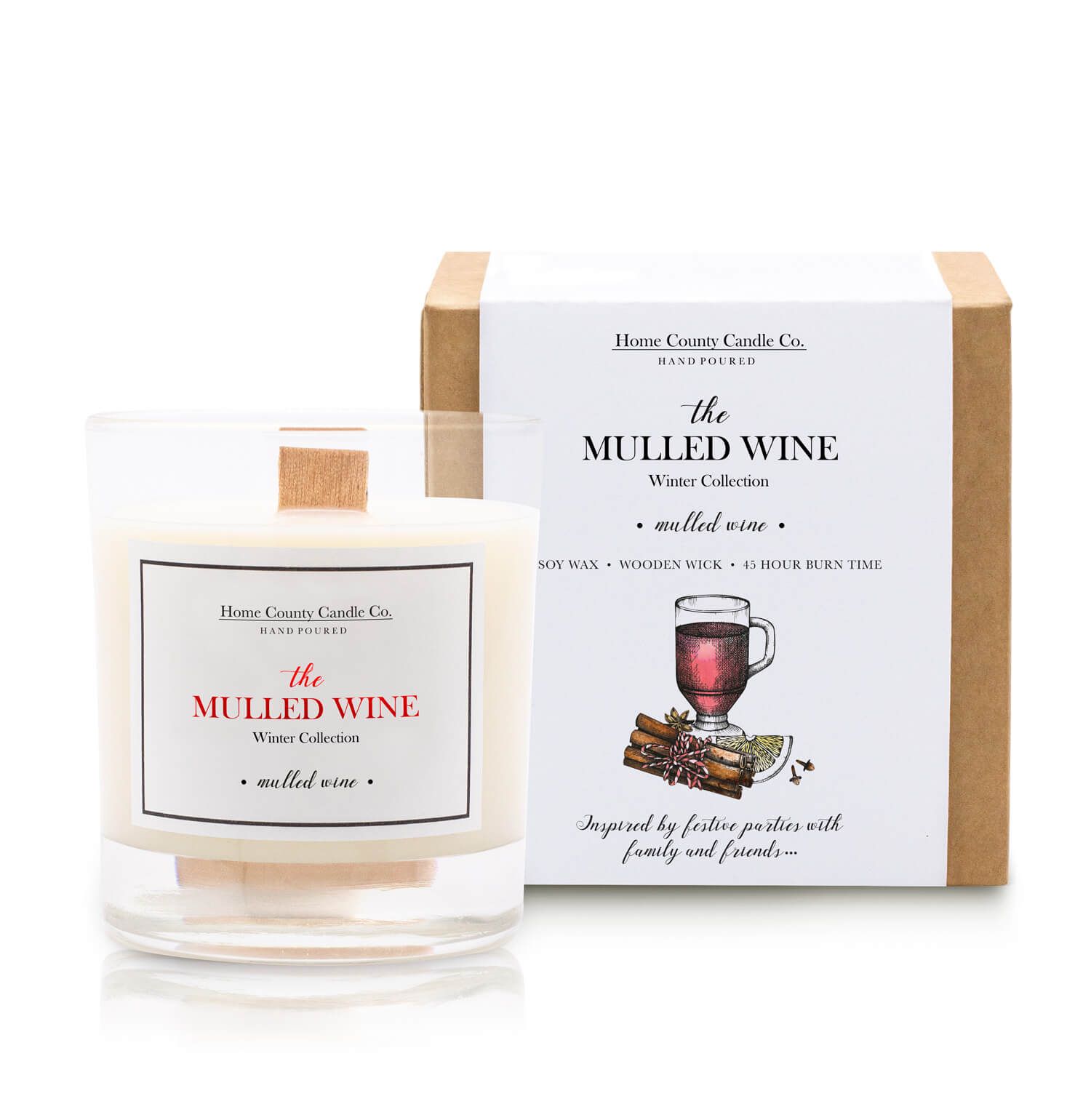The Mulled Wine - Mulled Wine Soy Candle